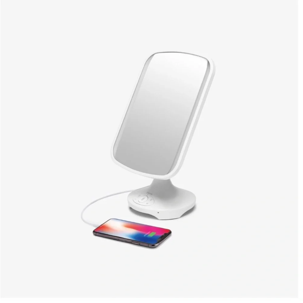 💡 iHome Vanity Mirror w/ Bluetooth, Speakerphone & USB Charging 💄